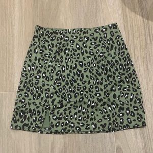 Superdown Betty Slit Mini Skirt